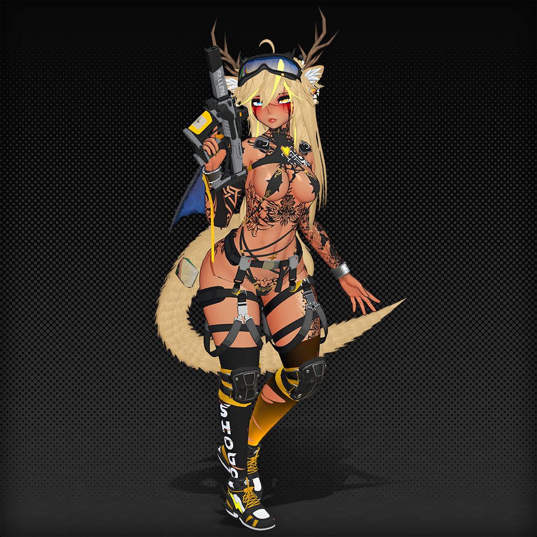 GodRevenger Bikini Swimsuit VRCHAT AVATAR