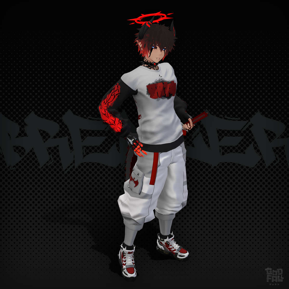Godfall's Kamui | VRChat Avatars & Streetwear