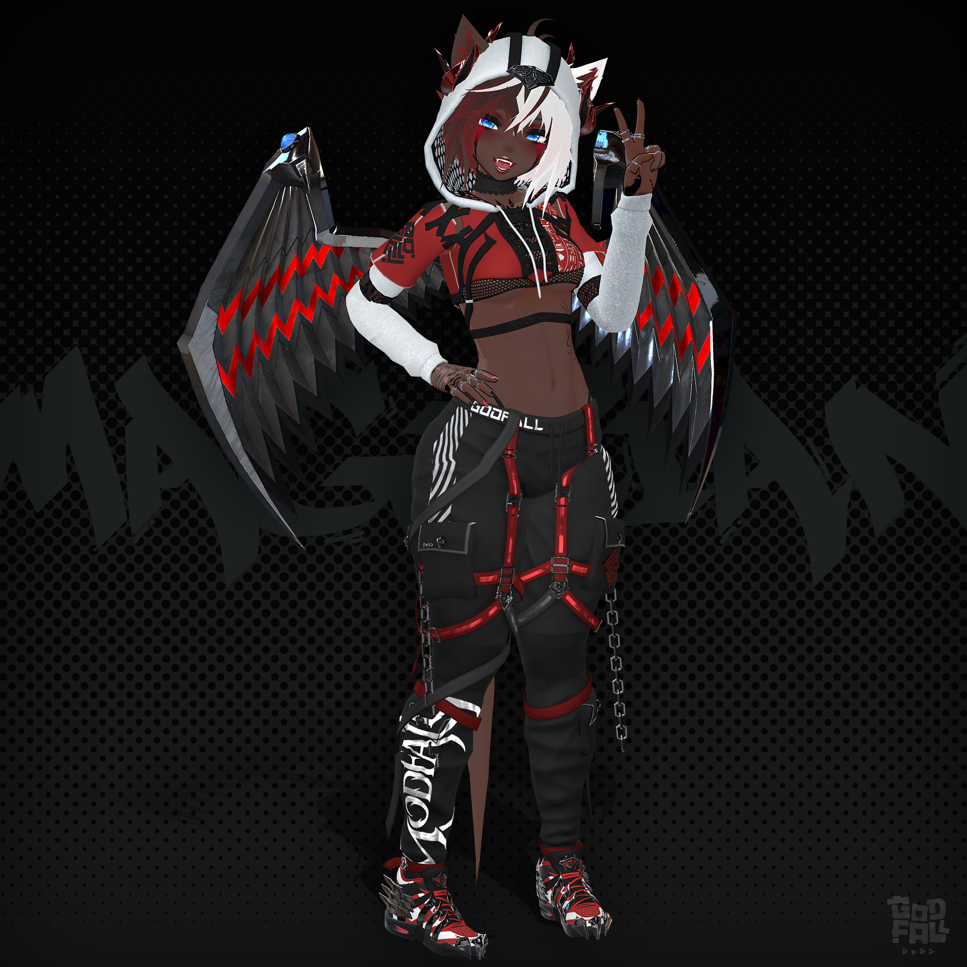 Godfall's Kamui | VRChat Avatars & Streetwear